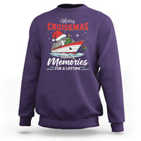 Christmas Cruise Sweatshirt Merry Cruisemas Making Memories For A Life Time - Wonder Print Shop