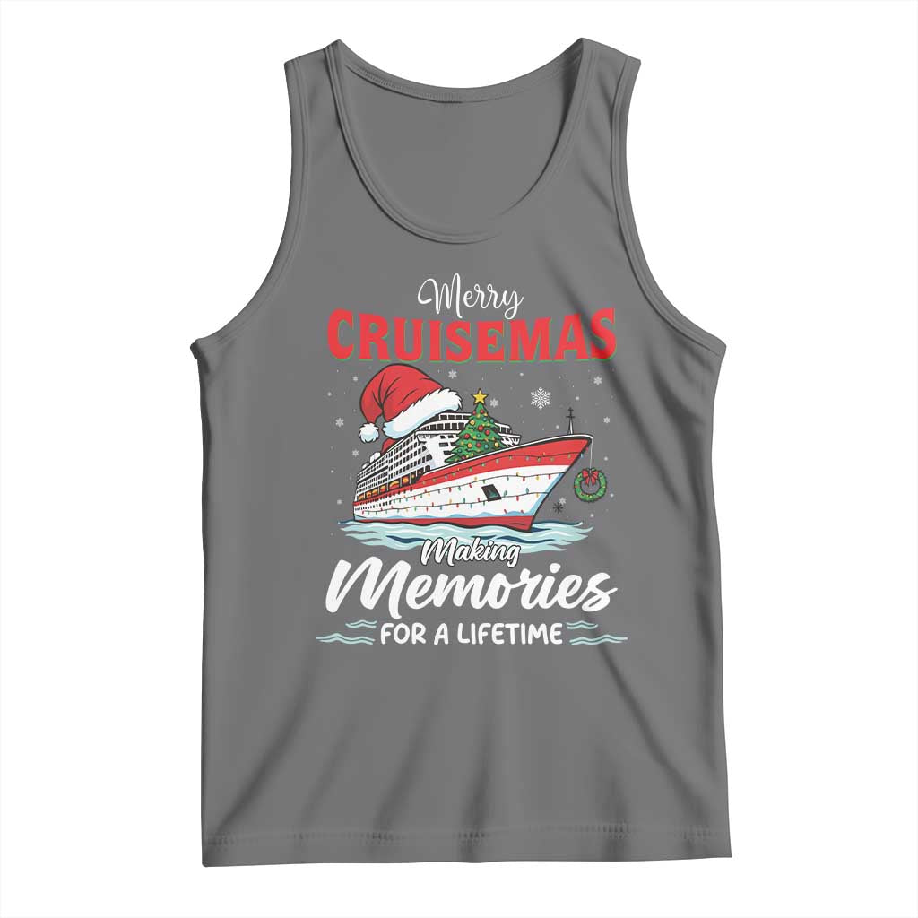 Christmas Cruise Tank Top Merry Cruisemas Making Memories For A Life Time - Wonder Print Shop