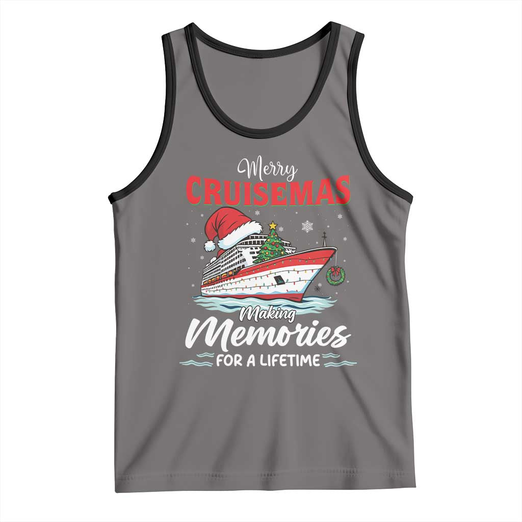 Christmas Cruise Tank Top Merry Cruisemas Making Memories For A Life Time - Wonder Print Shop
