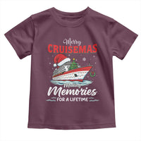 Christmas Cruise Toddler T Shirt Merry Cruisemas Making Memories For A Life Time - Wonder Print Shop