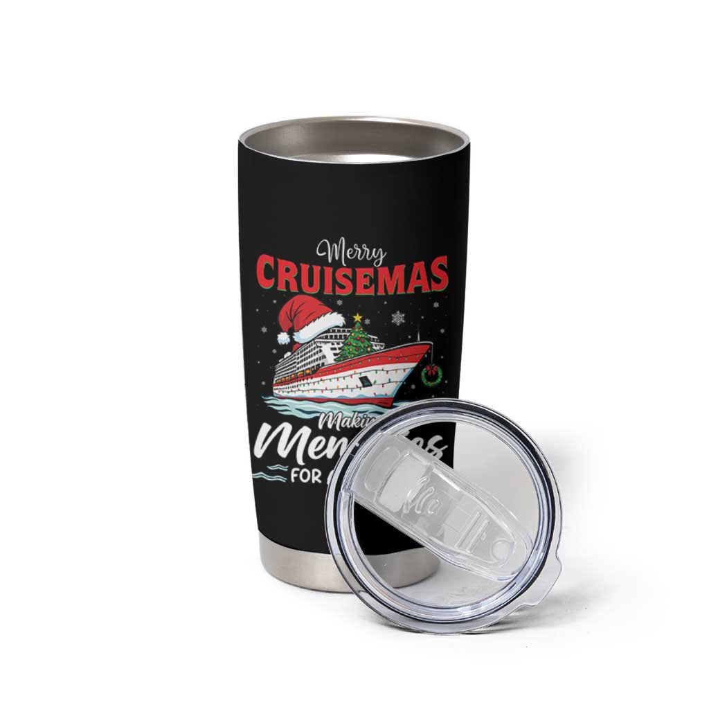 Christmas Cruise Tumbler Cup Merry Cruisemas Making Memories For A Life Time - Wonder Print Shop