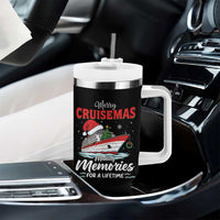 Christmas Cruise Tumbler With Handle Merry Cruisemas Making Memories For A Life Time - Wonder Print Shop