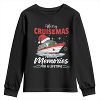 Christmas Cruise Youth Sweatshirt Merry Cruisemas Making Memories For A Life Time - Wonder Print Shop