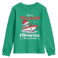 Christmas Cruise Youth Sweatshirt Merry Cruisemas Making Memories For A Life Time - Wonder Print Shop
