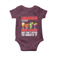 Funny Cruise Ship Baby Onesie Warning I Bought The Drink Package - Wonder Print Shop