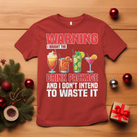 Funny Cruise Ship T Shirt Warning I Bought The Drink Package - Wonder Print Shop