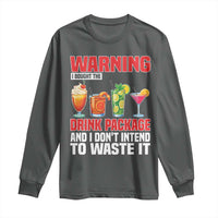 Funny Cruise Ship Long Sleeve Shirt Warning I Bought The Drink Package - Wonder Print Shop