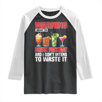 Funny Cruise Ship Raglan Shirt Warning I Bought The Drink Package - Wonder Print Shop