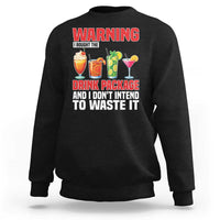 Funny Cruise Ship Sweatshirt Warning I Bought The Drink Package - Wonder Print Shop