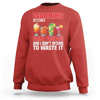 Funny Cruise Ship Sweatshirt Warning I Bought The Drink Package - Wonder Print Shop