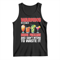 Funny Cruise Ship Tank Top Warning I Bought The Drink Package - Wonder Print Shop