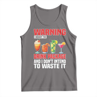 Funny Cruise Ship Tank Top Warning I Bought The Drink Package - Wonder Print Shop