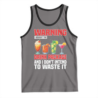 Funny Cruise Ship Tank Top Warning I Bought The Drink Package - Wonder Print Shop