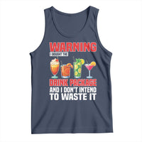 Funny Cruise Ship Tank Top Warning I Bought The Drink Package - Wonder Print Shop
