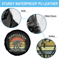 Wish I Lacked Critical Thinking Skills Y'all Seem So Happy Spare Tire Cover Retro Jimothy Raccoon Sarcastic Quote Gift
