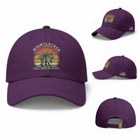Wish I Lacked Critical Thinking Skills Y'all Seem So Happy Baseball Cap Retro Jimothy Raccoon Sarcastic Quote Gift