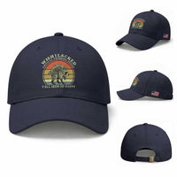 Wish I Lacked Critical Thinking Skills Y'all Seem So Happy Baseball Cap Retro Jimothy Raccoon Sarcastic Quote Gift