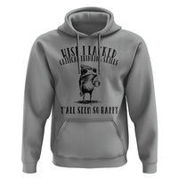 Wish I Lacked Critical Thinking Skills Y'all Seem So Happy Hoodie Funny Frog Sarcastic Quote