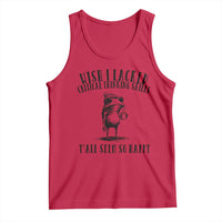 Wish I Lacked Critical Thinking Skills Y'all Seem So Happy Tank Top Funny Frog Sarcastic Quote