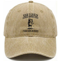 Wish I Lacked Critical Thinking Skills Y'all Seem So Happy Washed Cotton Baseball Cap Funny Frog Sarcastic Quote