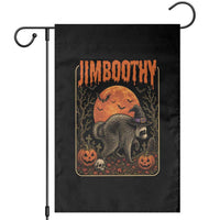 Jimothy Seattle Raccoon Halloween Garden Flag Funny Trash Panda Meme Gift