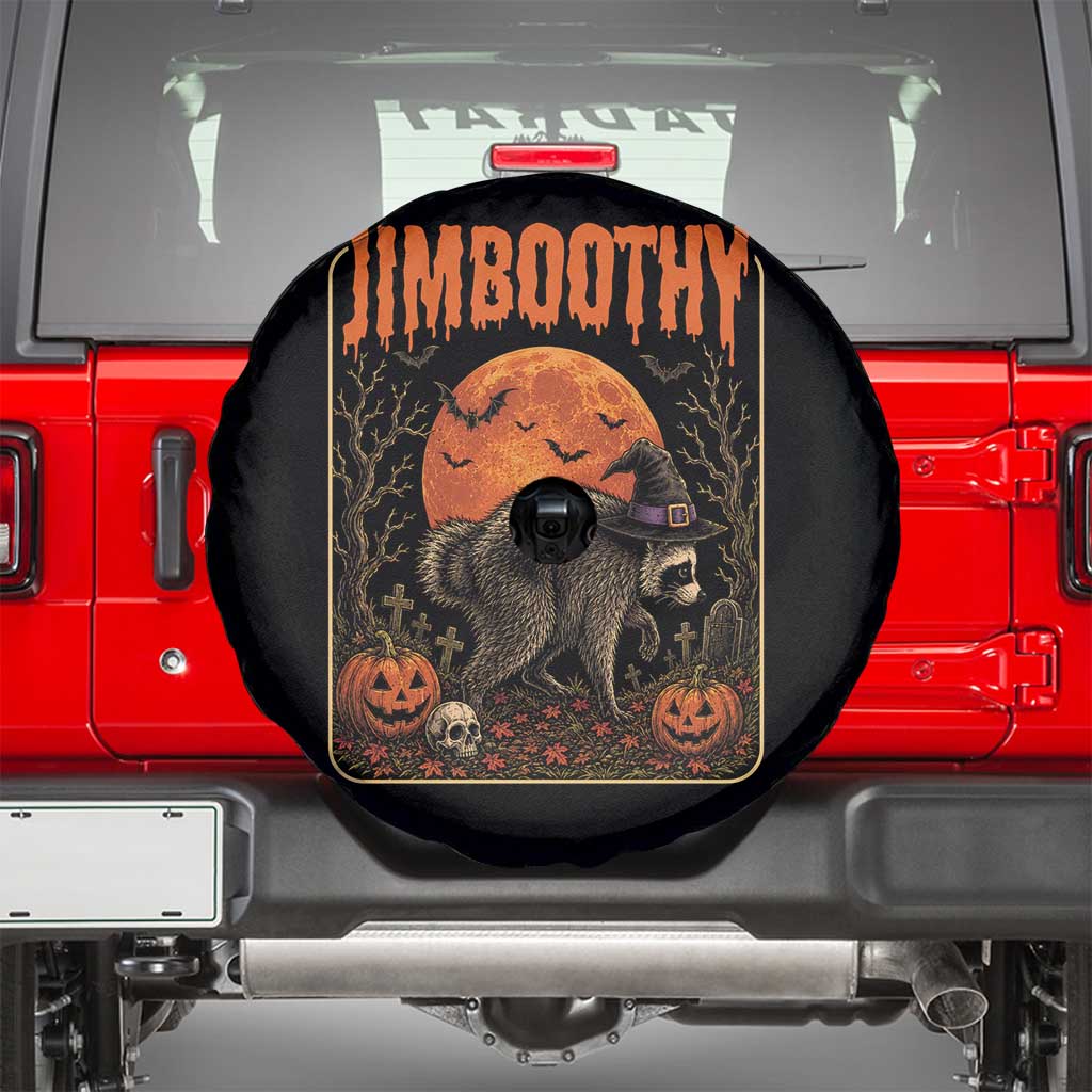 Jimothy Seattle Raccoon Halloween Spare Tire Cover Funny Trash Panda Meme Gift