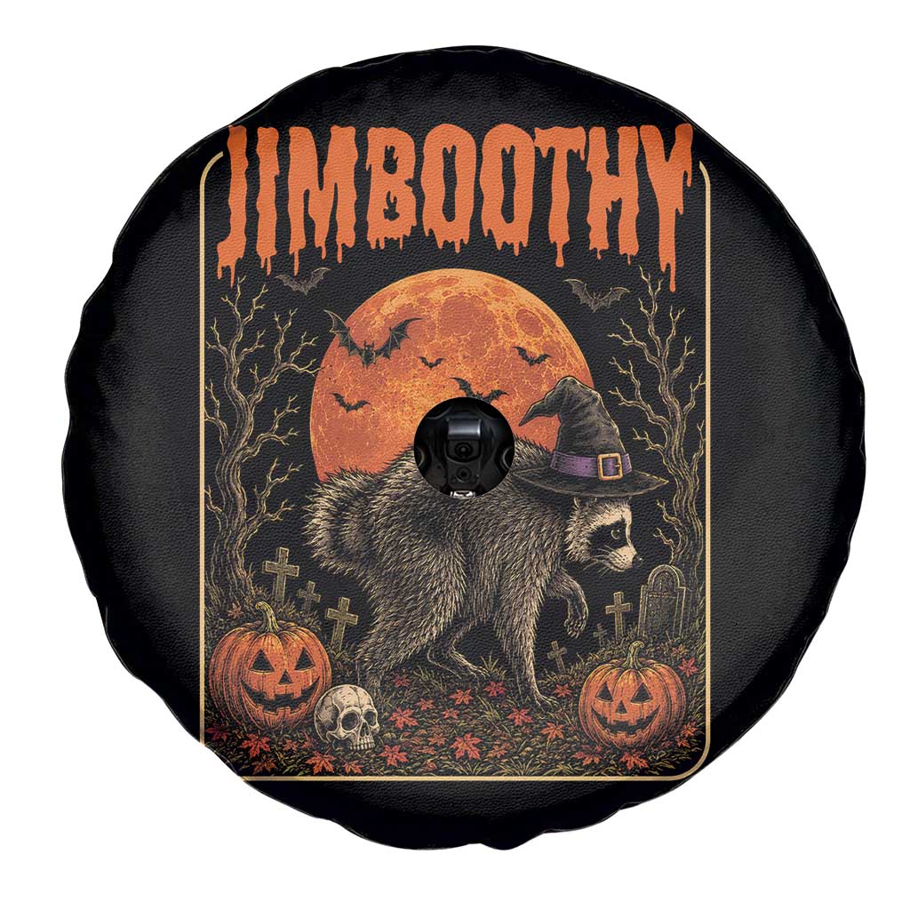Jimothy Seattle Raccoon Halloween Spare Tire Cover Funny Trash Panda Meme Gift