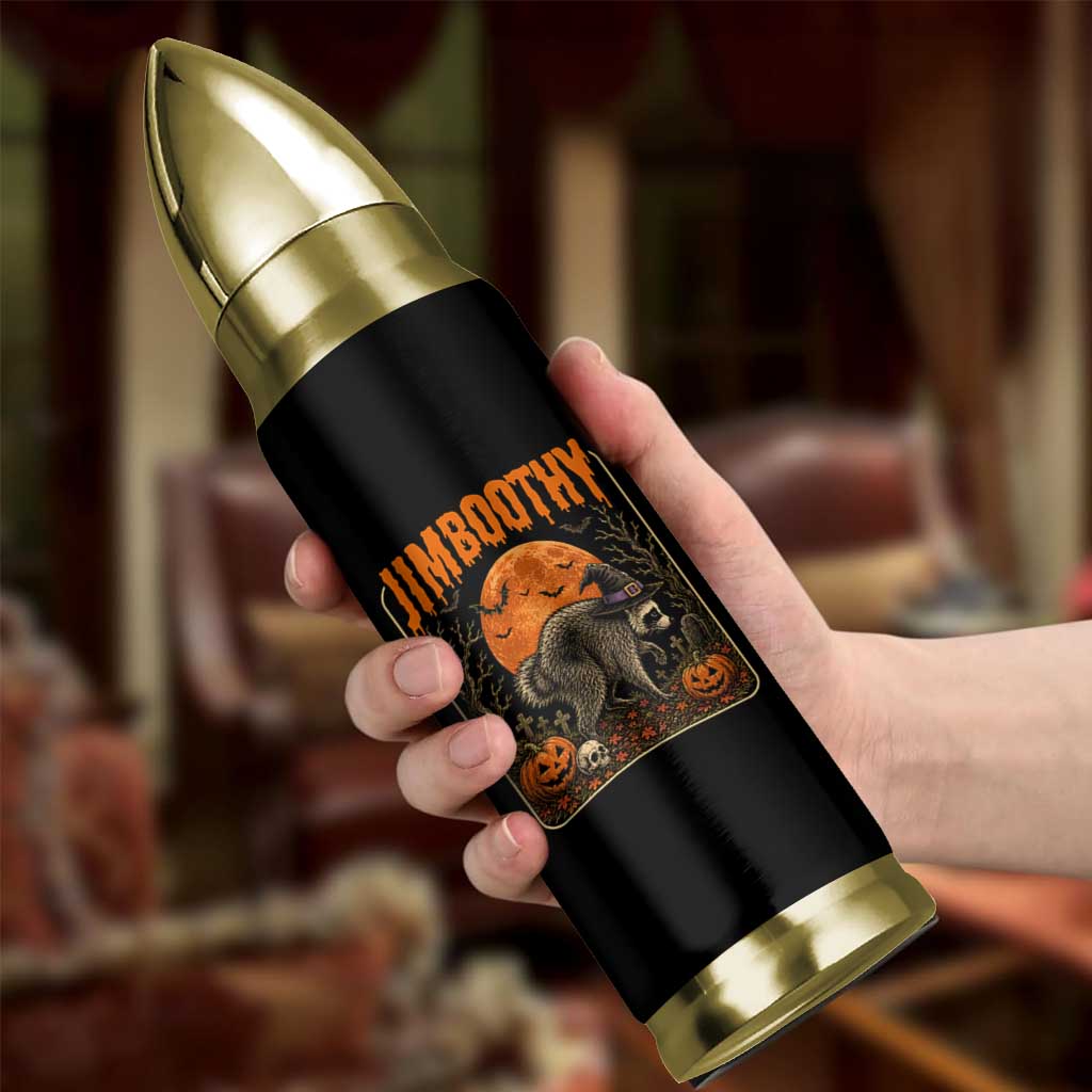 Jimothy Seattle Raccoon Halloween Bullet Tumbler Funny Trash Panda Meme Gift