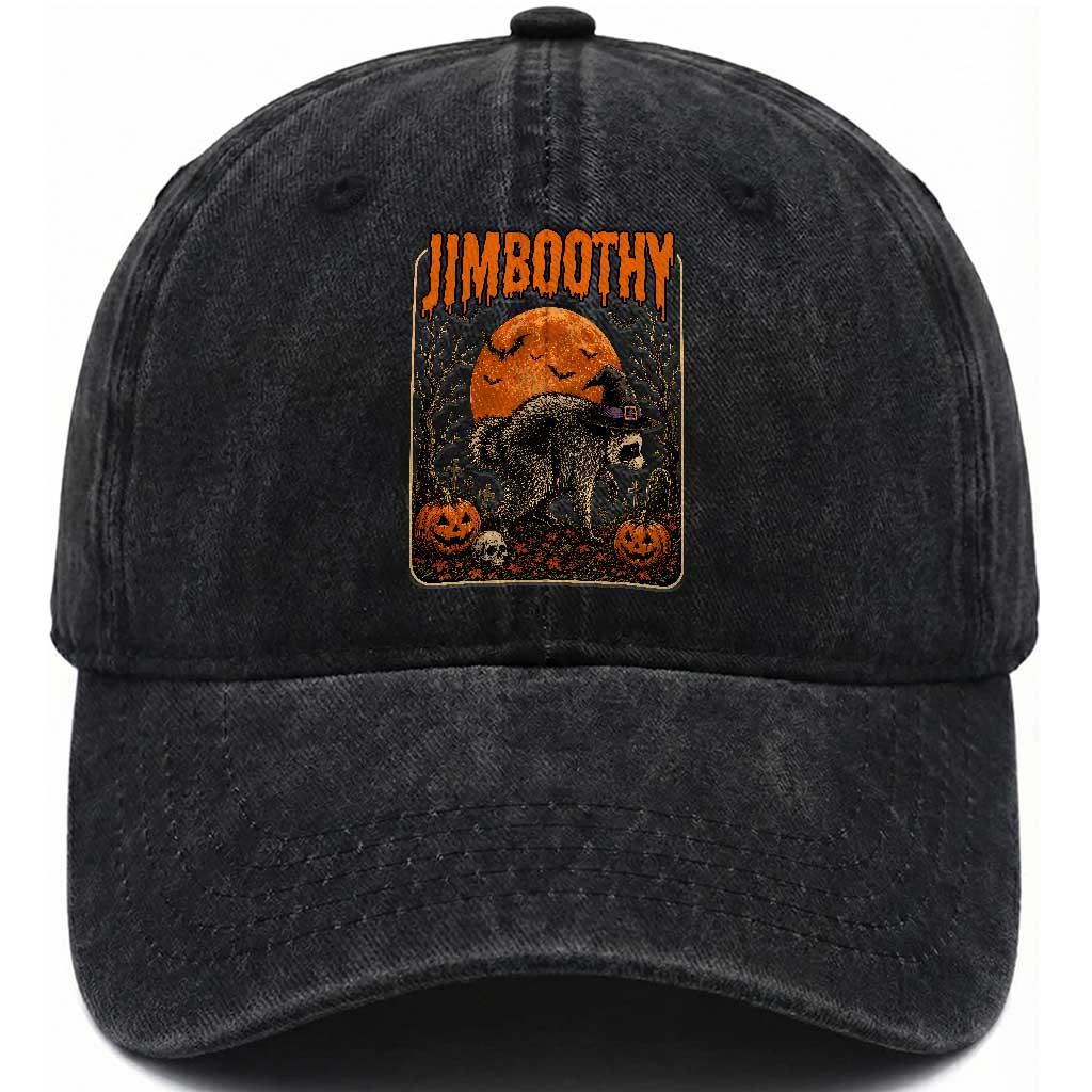 Jimothy Seattle Raccoon Halloween Washed Cotton Baseball Cap Funny Trash Panda Meme Gift
