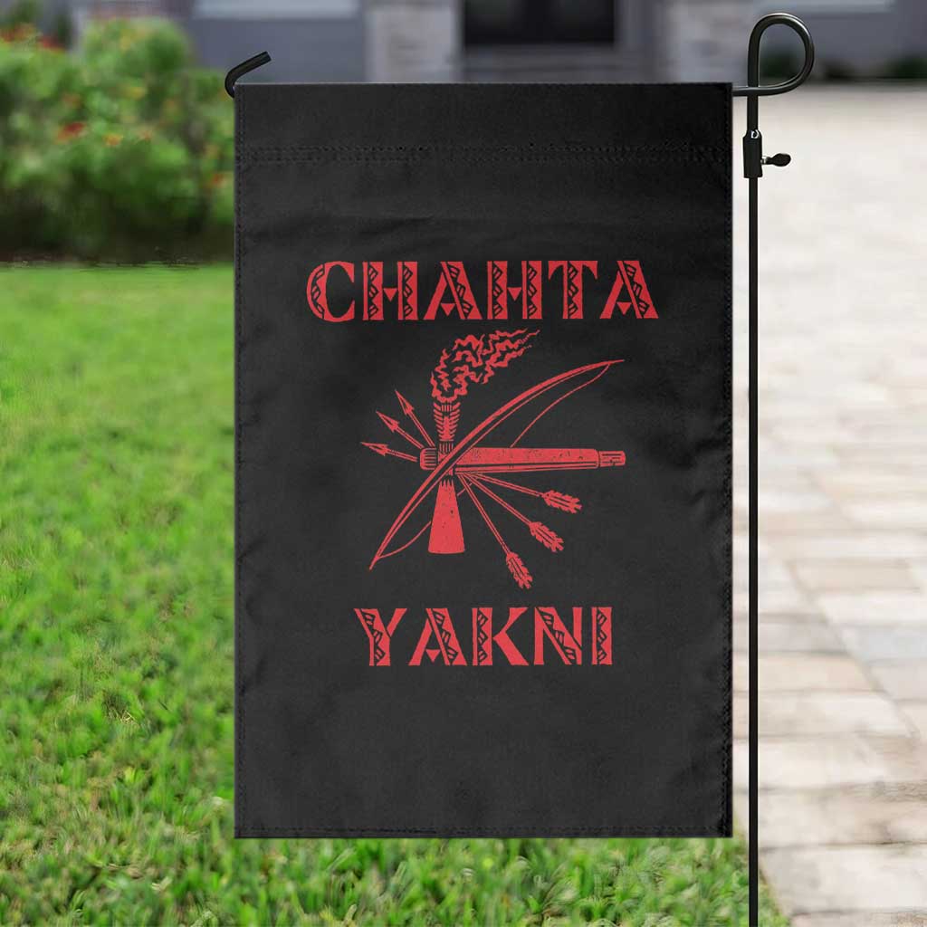 Choctaw Nation Chahta Yakni Native American Garden Flag