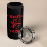 Choctaw Nation Chahta Yakni Native American 4 in 1 Can Cooler Tumbler