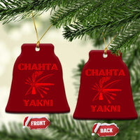 Choctaw Nation Chahta Yakni Native American Ceramic Ornament