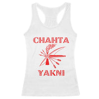 Choctaw Nation Chahta Yakni Native American Racerback Tank Top