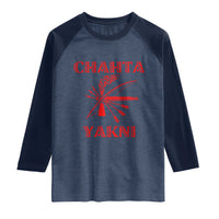 Choctaw Nation Chahta Yakni Native American Raglan Shirt