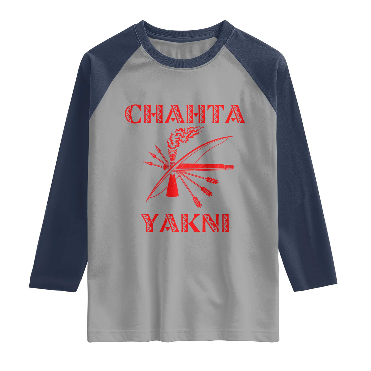 Choctaw Nation Chahta Yakni Native American Raglan Shirt