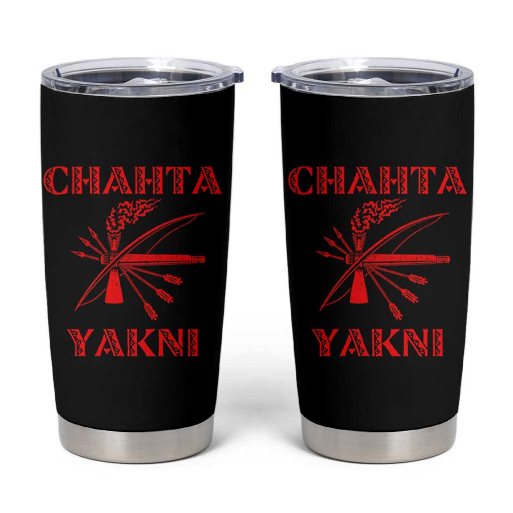 Choctaw Nation Chahta Yakni Native American Tumbler Cup
