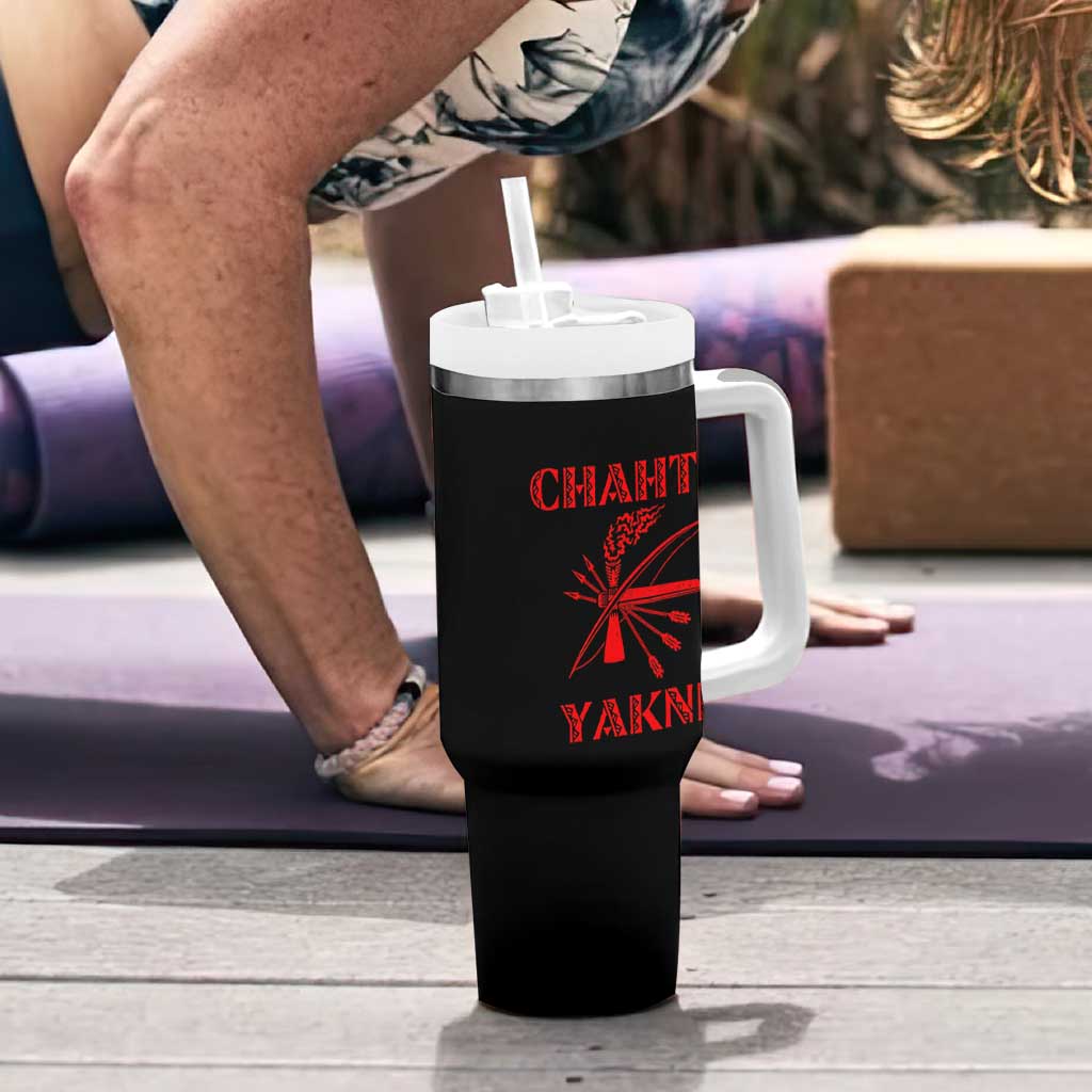 Choctaw Nation Chahta Yakni Native American Tumbler With Handle