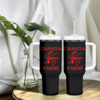 Choctaw Nation Chahta Yakni Native American Tumbler With Handle