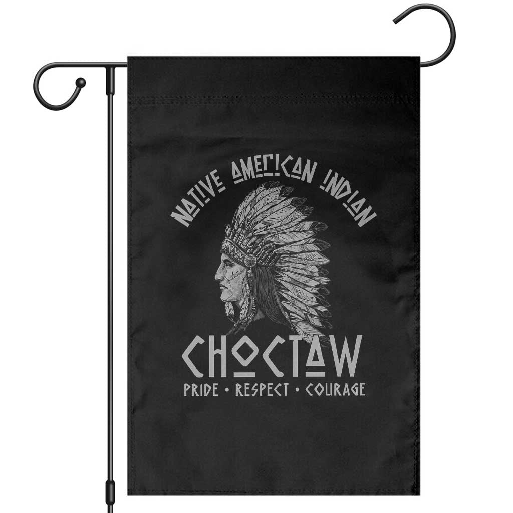 Choctaw Native American Indian Pride Indigenous Tribe Garden Flag