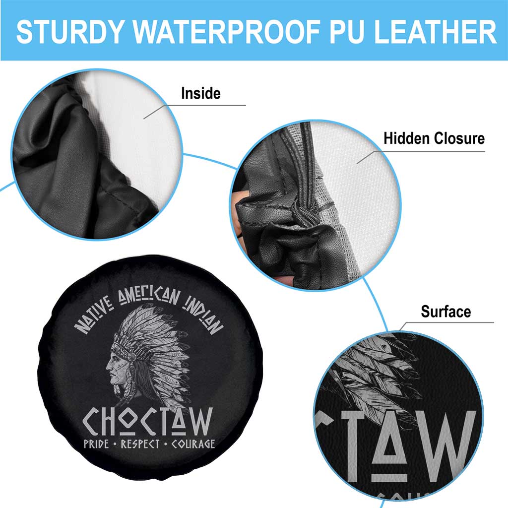 Choctaw Native American Indian Pride Indigenous Tribe Spare Tire Cover