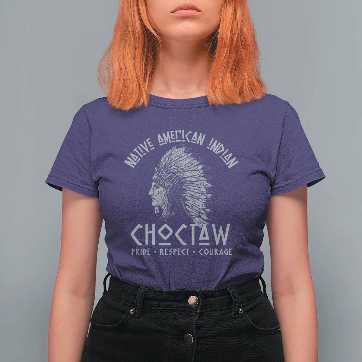 Choctaw Native American Indian Pride Indigenous Tribe T Shirt For Women