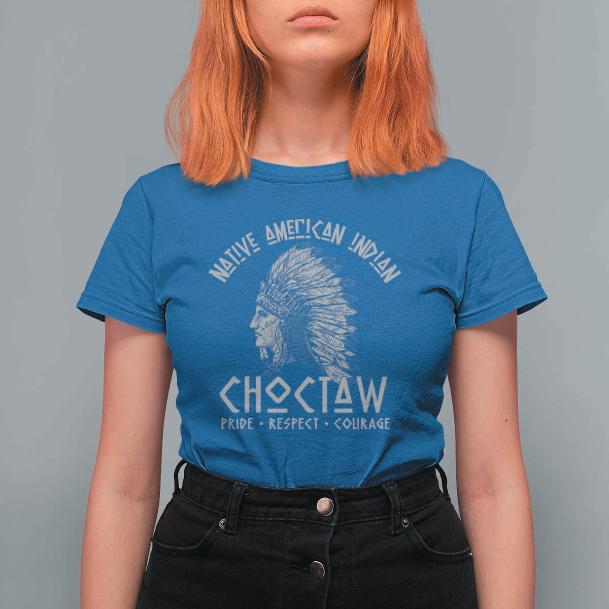Choctaw Native American Indian Pride Indigenous Tribe T Shirt For Women