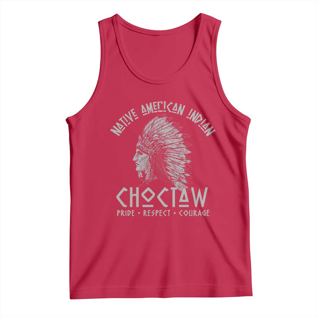 Choctaw Native American Indian Pride Indigenous Tribe Tank Top