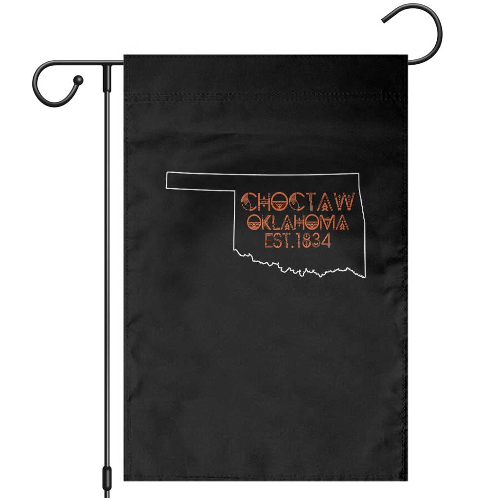 Choctaw Oklahoma OK Map Established 1834 Garden Flag