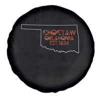 Choctaw Oklahoma OK Map Established 1834 Spare Tire Cover