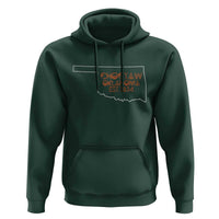 Choctaw Oklahoma OK Map Established 1834 Hoodie