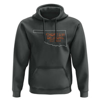 Choctaw Oklahoma OK Map Established 1834 Hoodie