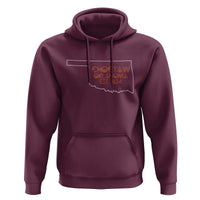 Choctaw Oklahoma OK Map Established 1834 Hoodie