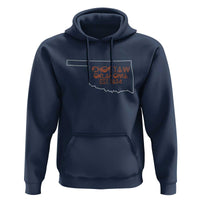 Choctaw Oklahoma OK Map Established 1834 Hoodie