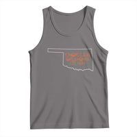 Choctaw Oklahoma OK Map Established 1834 Tank Top